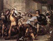 GIORDANO, Luca Perseus Fighting Phineus and his Companions dfhj Sweden oil painting reproduction